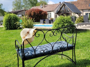 Longère rénovée avec piscine, spa et hammam aux portes de Chartres, pour 12 personnes - FR-1-581-128